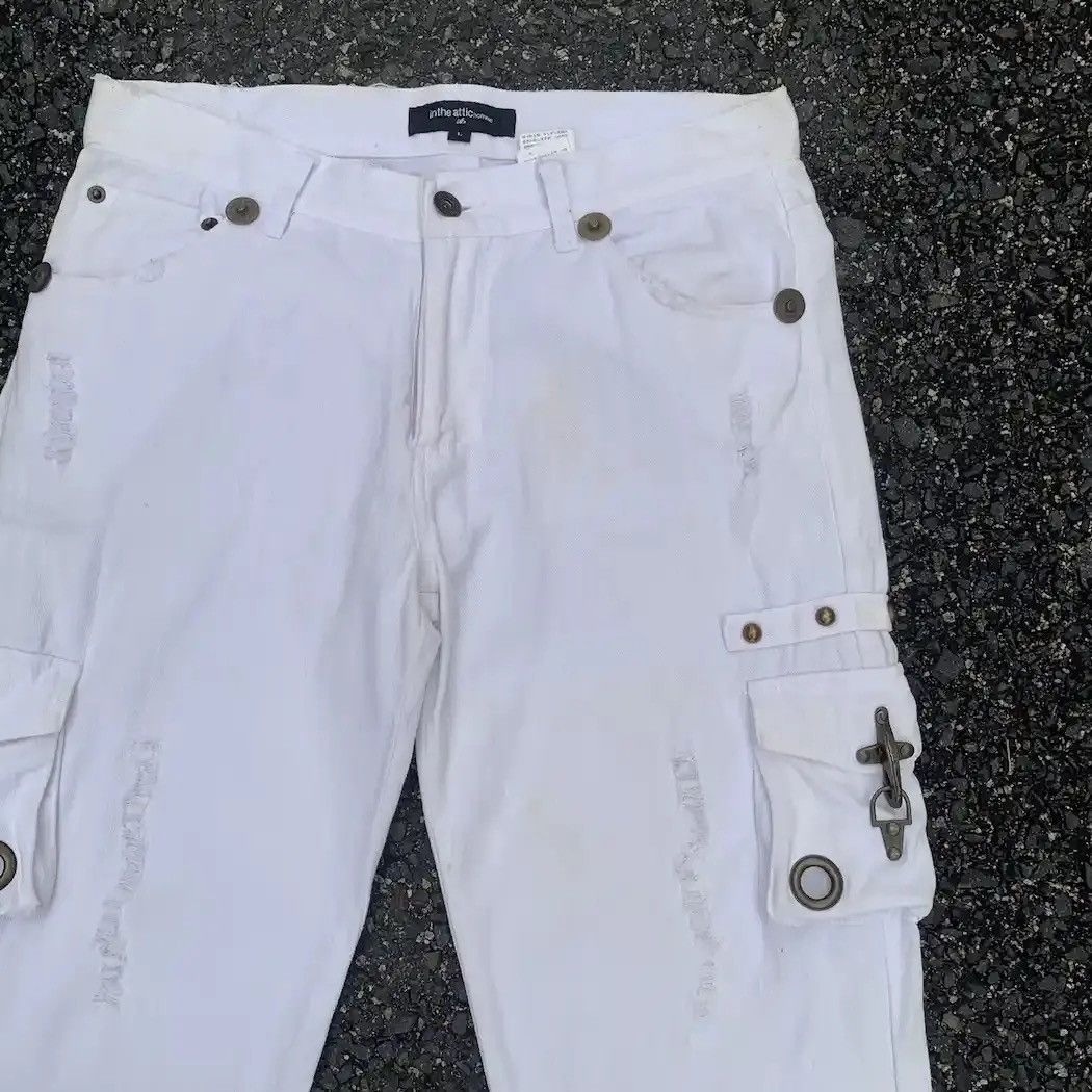 In The Attic IN THE ATTIC Homme Utility Seditionaries Bondage Cargo Pants Size US 30 / EU 46 - 5 Thumbnail