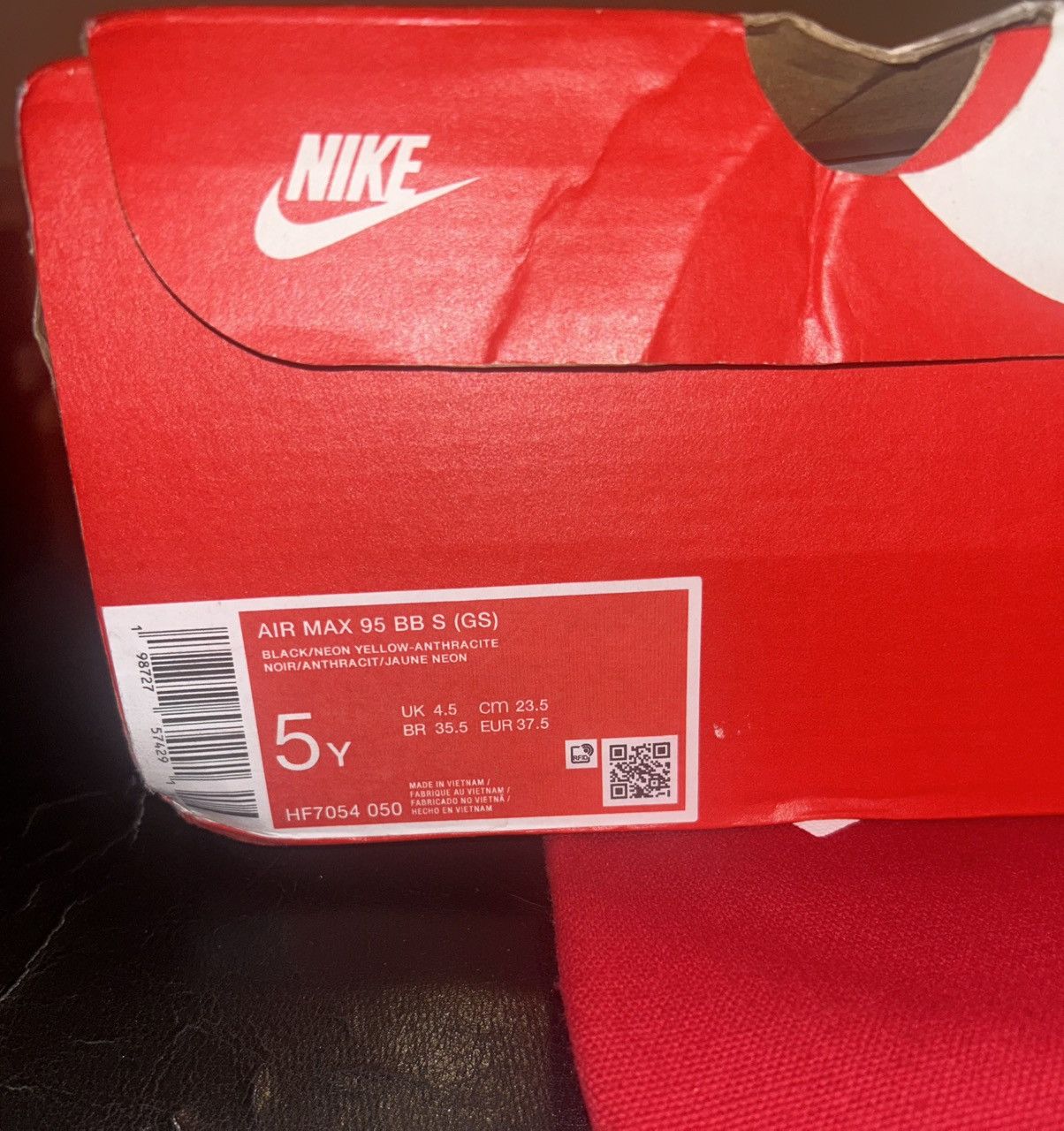 Nike Nike Air Max 95 OG Big Bubble Neon (2025/2026)(sz-5) Size US 5 / EU 37 - 5 Thumbnail