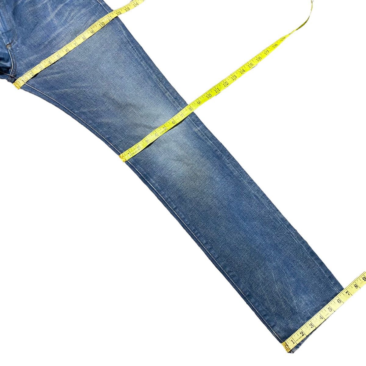 Maison Margiela Vintage Maison Margiela Raw Denim Jeans Washed Blue Size US 32 / EU 48 - 19 Thumbnail