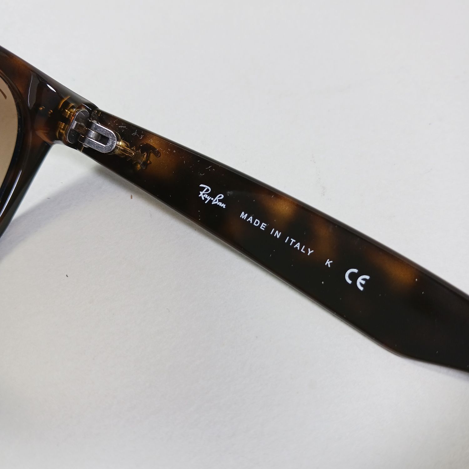 RayBan Ray Ban RB2132 Tortoise Brown New Wayfarer Sunglasses w/Case Size ONE SIZE - 10 Thumbnail