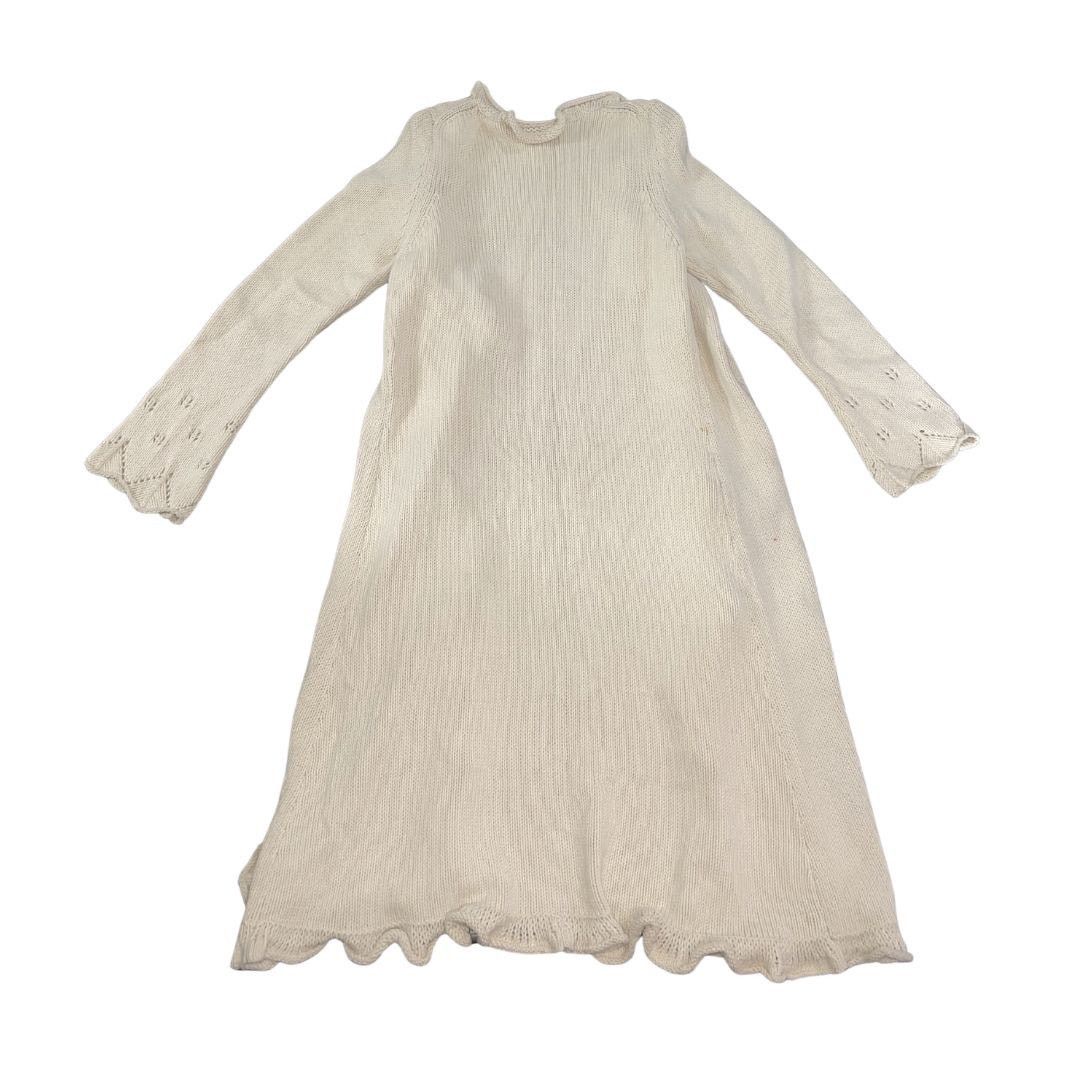 Other Max Studio Long Open Front Oatmeal Chunky Cardigan Duster Size M / US 6-8 / IT 42-44 - 2 Thumbnail
