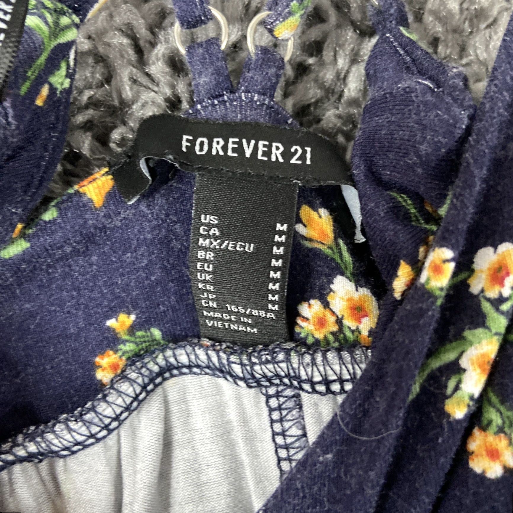 Forever 21 FOREVER 21 Floral Dress Women M Sleeveless Crisscross Fit & Flare Short Dress Multicolor Women’s M Dress Size 32" / US 10 / IT 46 - 5 Thumbnail