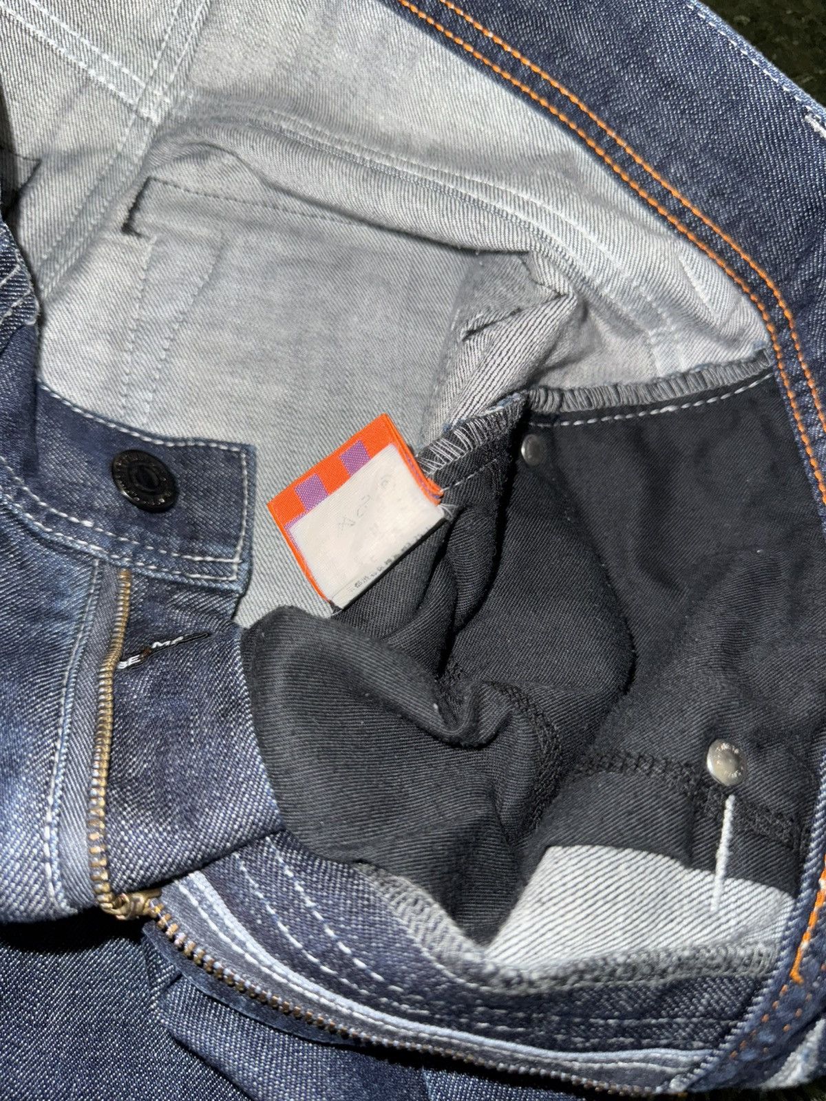 Beams Japan [M] BEAMS JAPAN Zip Pocket Detail Denim Pants Indigo Size US 32 / EU 48 - 5 Thumbnail