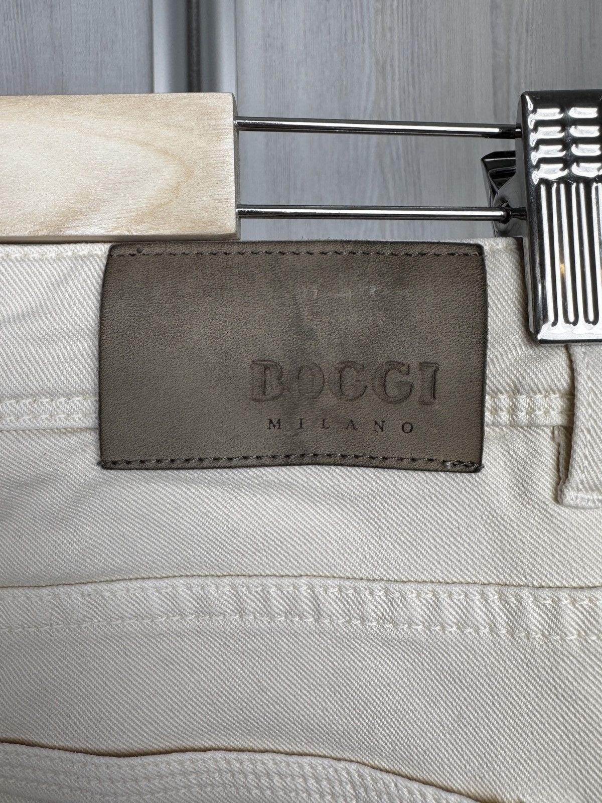 Boggi Boggi Milano Claude Creamy Beige Denim Jeans Chino Pants 34 Size US 34 / EU 50 - 9 Thumbnail