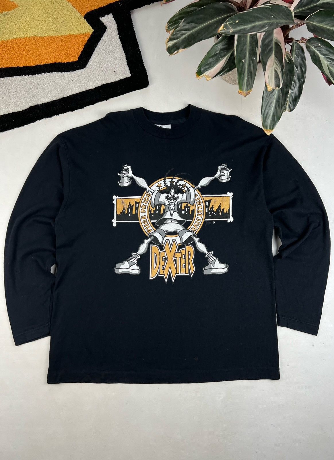 Ecko Unltd. × JNCO × Southpole DEXTER LONGSLEEVE GRAFFITI VINTAGE RAP HIP HOP Y2K TEE Size US XL / EU 56 / 4 - 1 Thumbnail