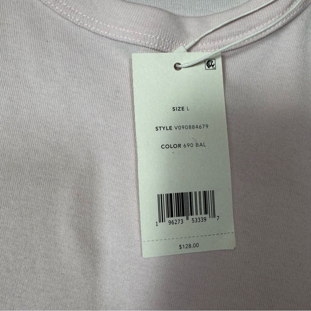 Vince NWT New $128 Vince Pima Cotton-Blend '90s Shrunken T-Shirt Size L / US 10 / IT 46 - 8 Thumbnail