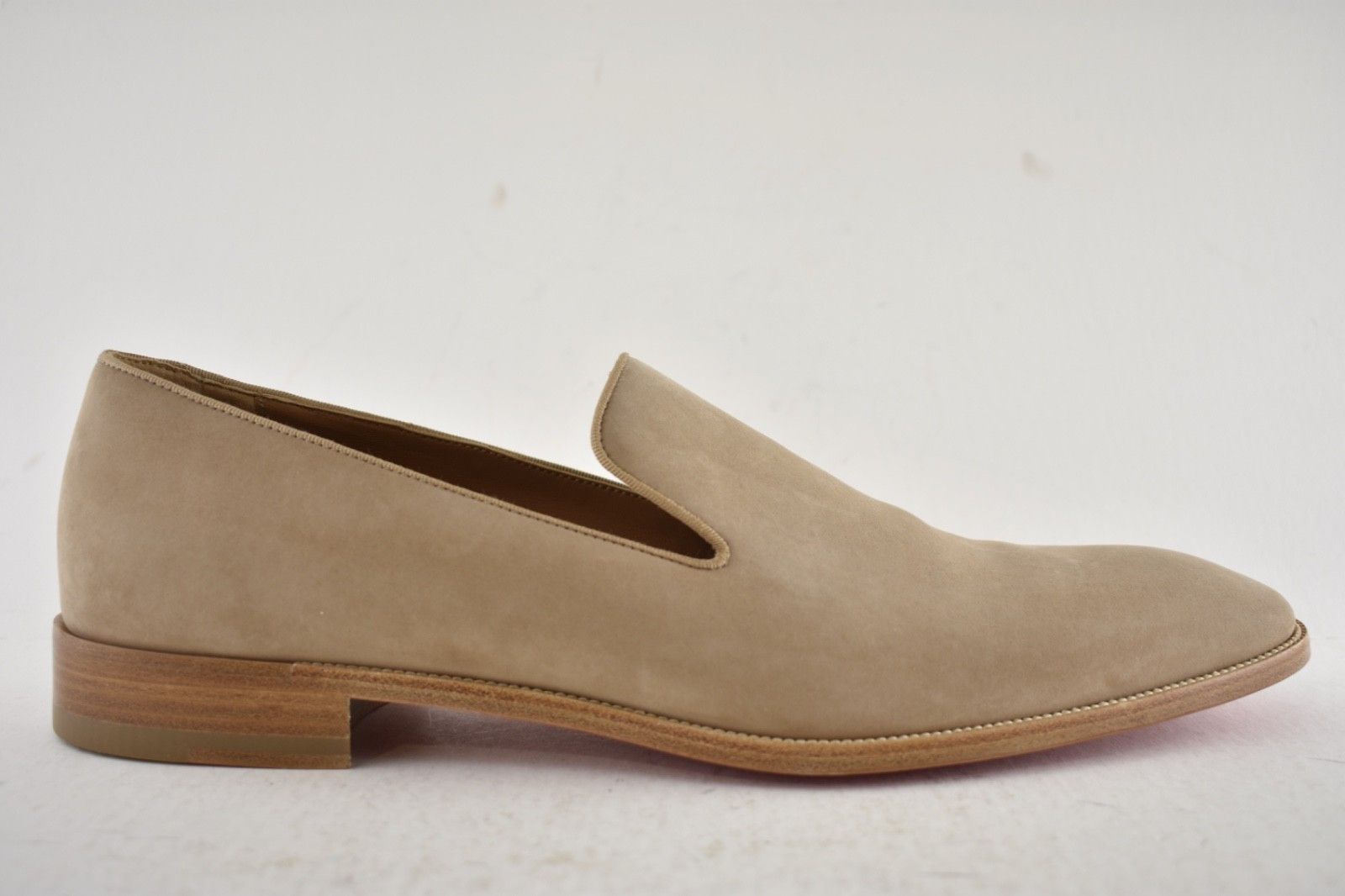 Christian Louboutin Mens Danny Flex Flat Lionne Beige Calf Dress Loafer 42 9 Size US 9 / EU 42 - 2 Thumbnail
