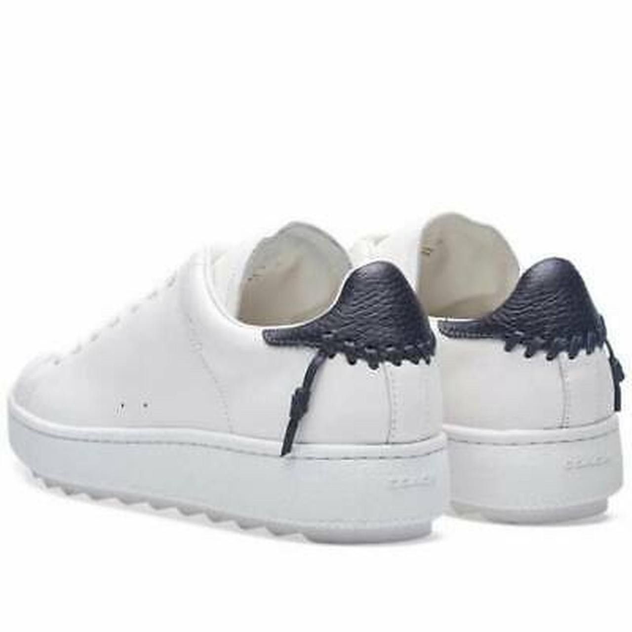 Coach Low Top C101 Coach sneakers in white and blue leather Size US 8 / IT 38 - 4 Thumbnail