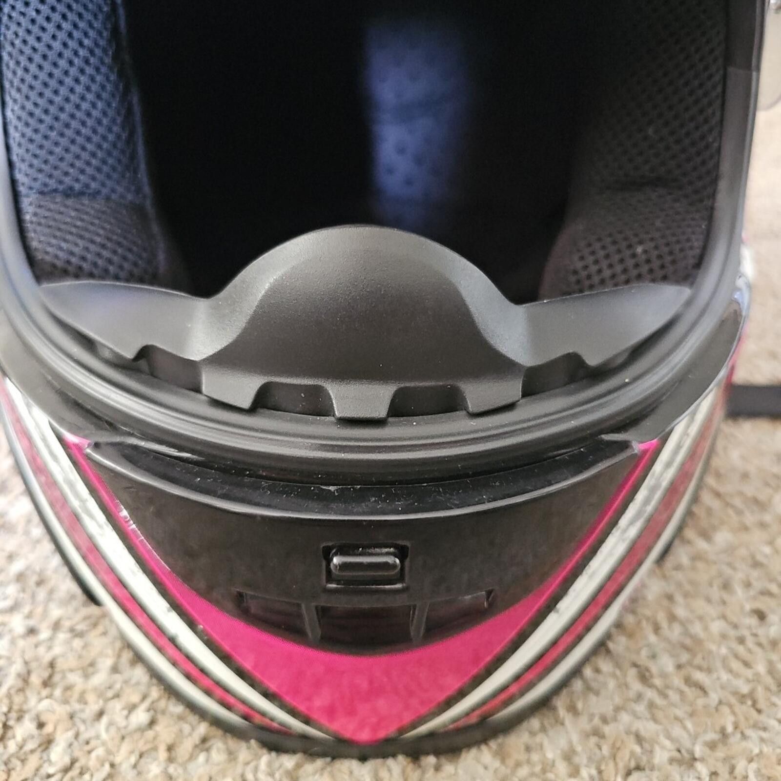 Rider Boot Co. Raider Octane Full Facemask Helmet L Pink A-683 Size ONE SIZE - 4 Thumbnail