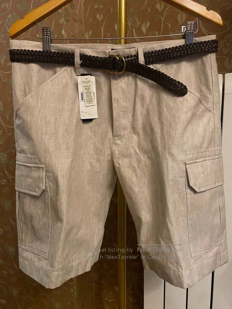 Loro Piana Loro Piana 100% Linen Bermuda Shorts. Size US 36 / EU 52 - 2 Thumbnail