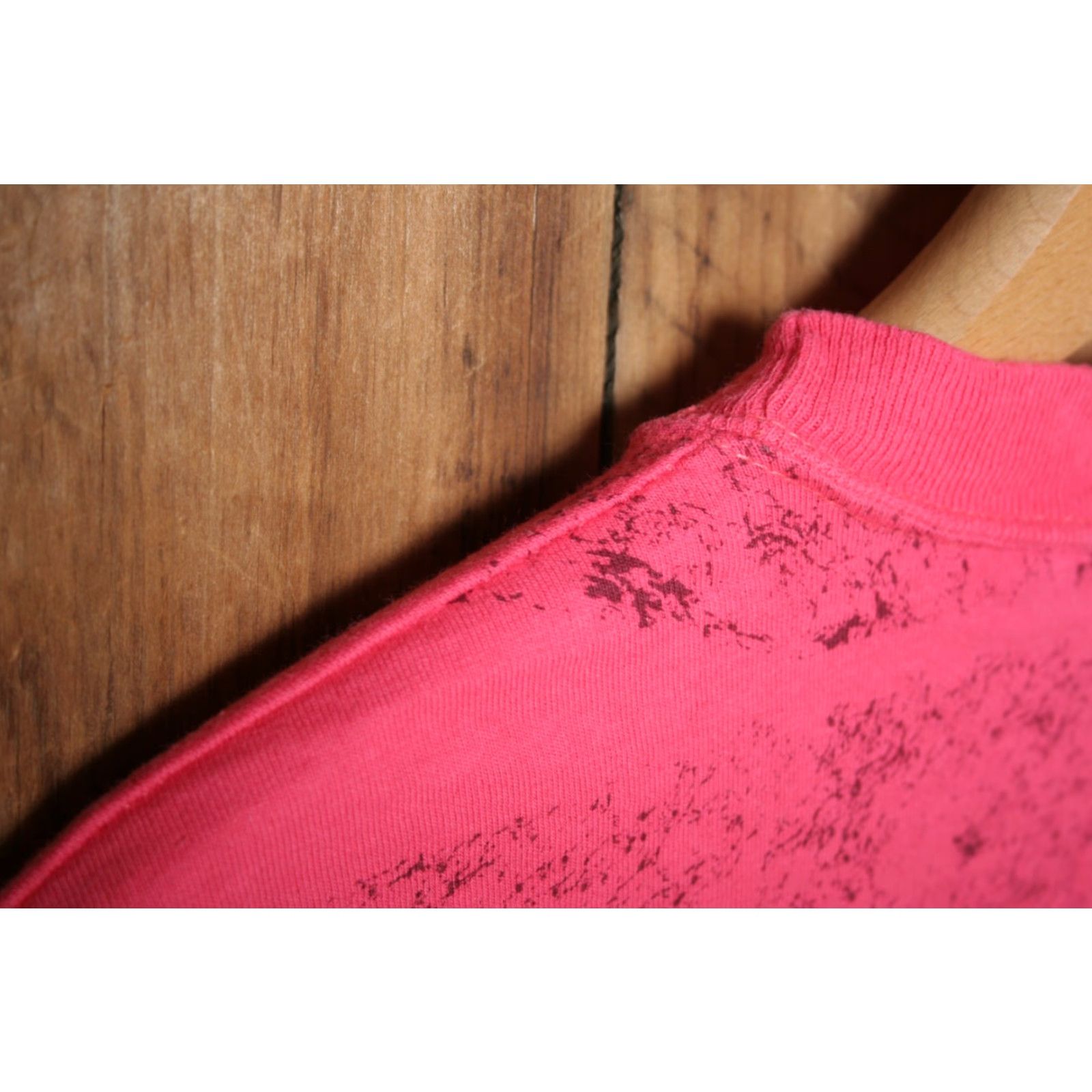 Vintage VINTAGE Art Unlimited T-Shirt Men XL Pink 100% Cotton Short Sleeve Vintage Old Style Beer Single Stitch Sized XL Whites? Size US XL / EU 56 / 4 - 5 Thumbnail