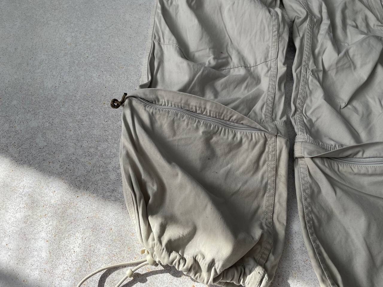 Schott Vintage 90s Schott Cargo Parachute Baggy Transformer Pants Size US 34 / EU 50 - 10 Thumbnail