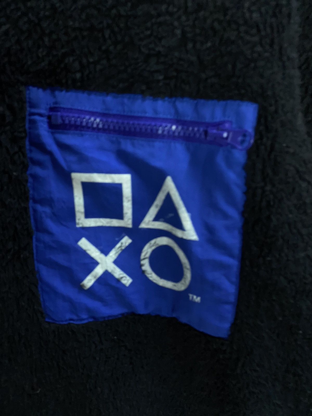 Japanese Brand × Playstation PlayStation Box Logo Fleece Sweatshirt Size US L / EU 52-54 / 3 - 6 Thumbnail