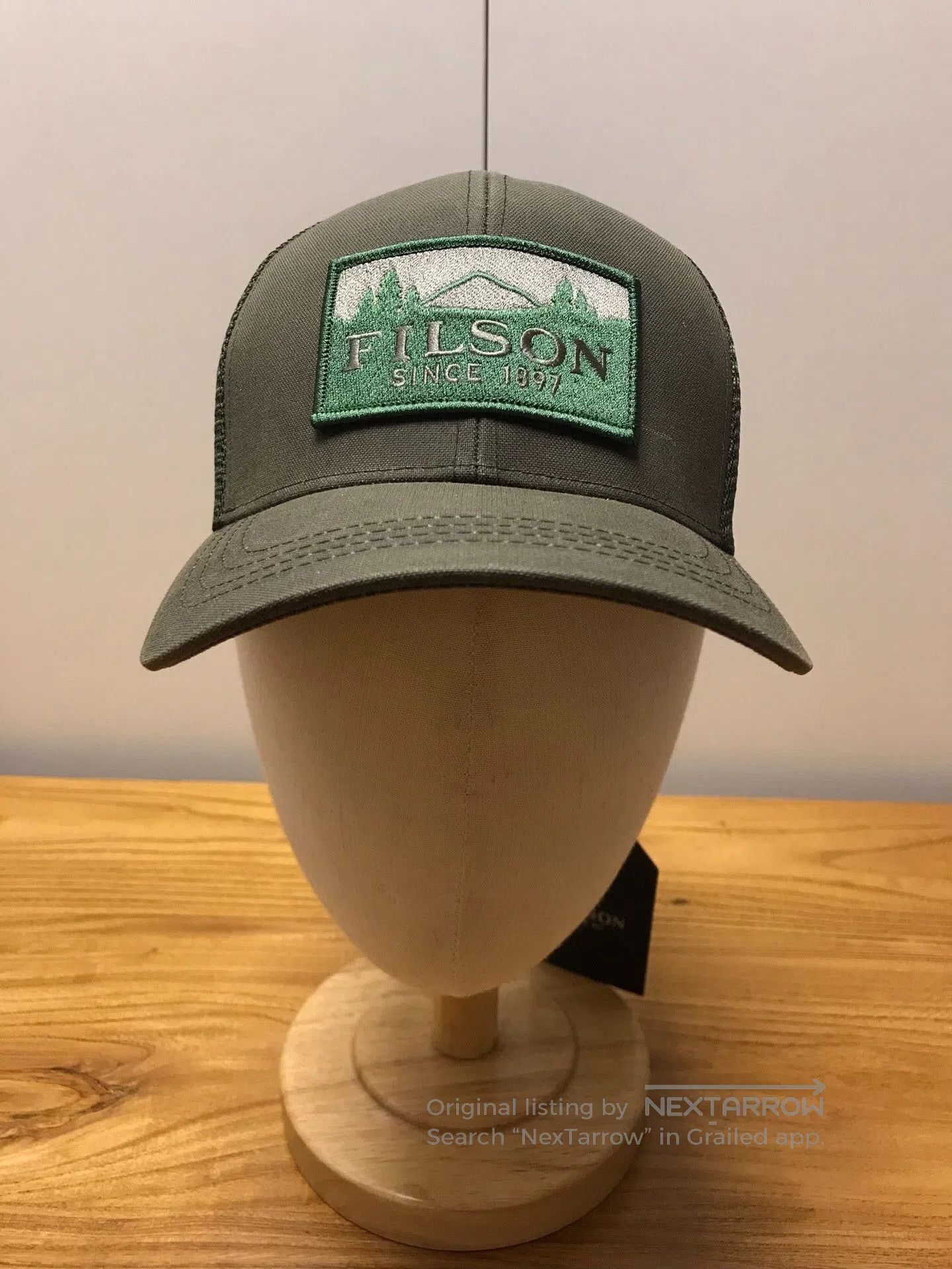 Filson Filson Otter Green Waxed Canvas Cap. Size ONE SIZE - 1 Thumbnail