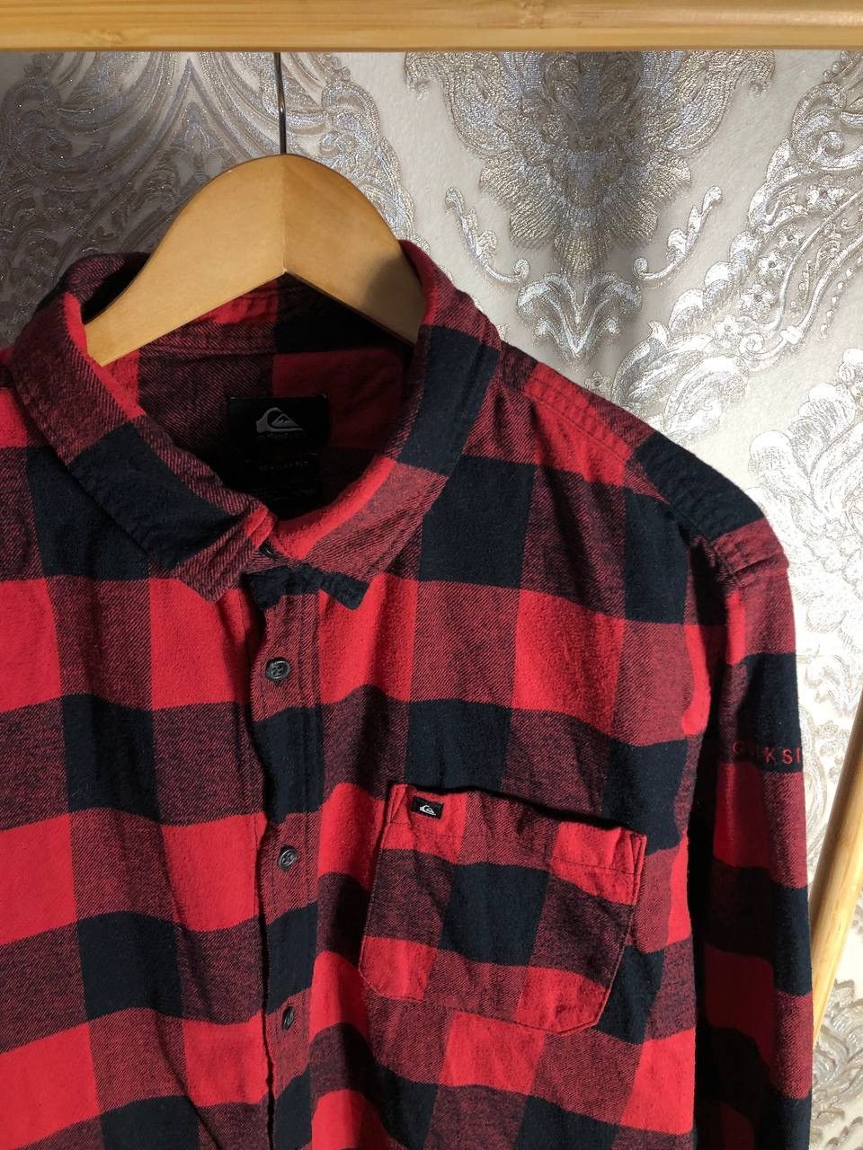 Quiksilver VINTAGE QUIKSILVER FLANNEL DESIGNER SURF SHIRT RETRO Y2K 90s Size US XL / EU 56 / 4 - 2 Thumbnail