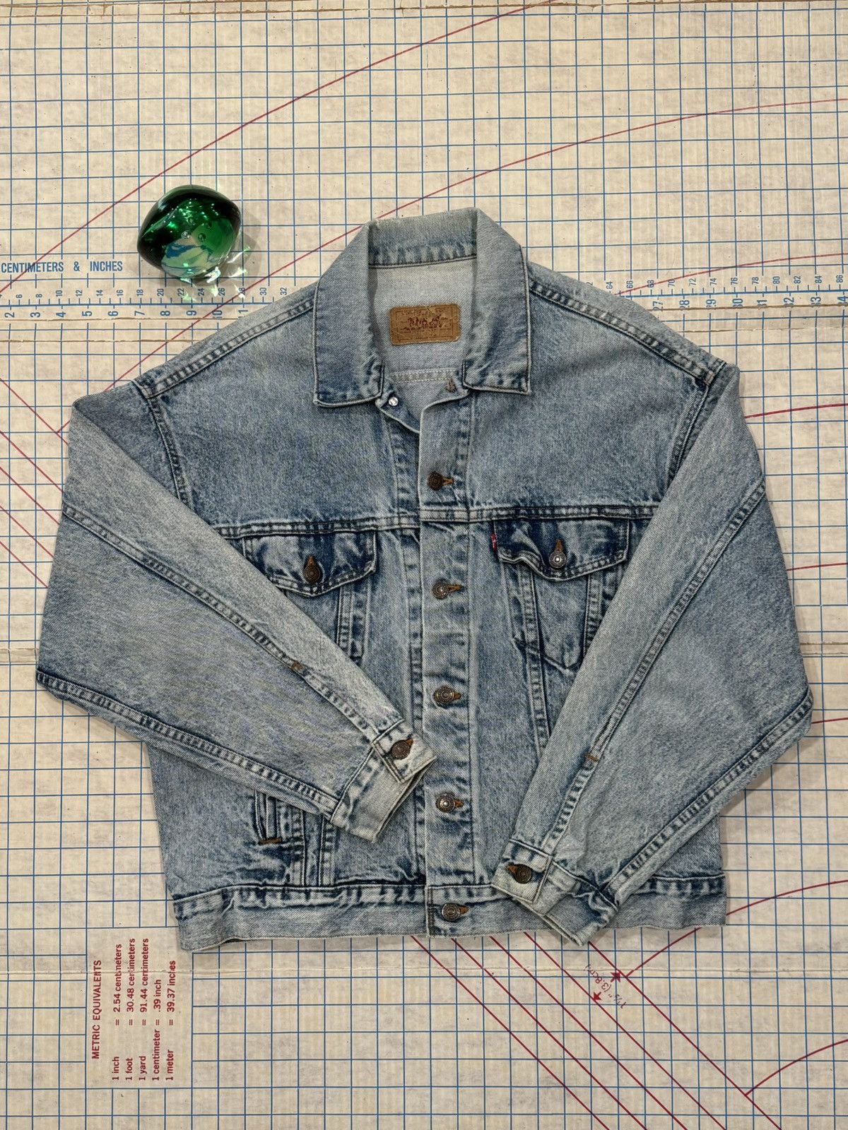 Levi's Vintage Levi’s 70507-0219 Made In USA Denim Jacket Mens Larg Size US L / EU 52-54 / 3 - 7 Thumbnail