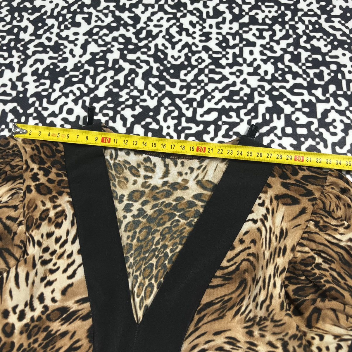 Japanese Brand Vintage Y2K Japanese Leopard Style Retro Luxury Longsleeve Size M / US 6-8 / IT 42-44 - 19 Thumbnail