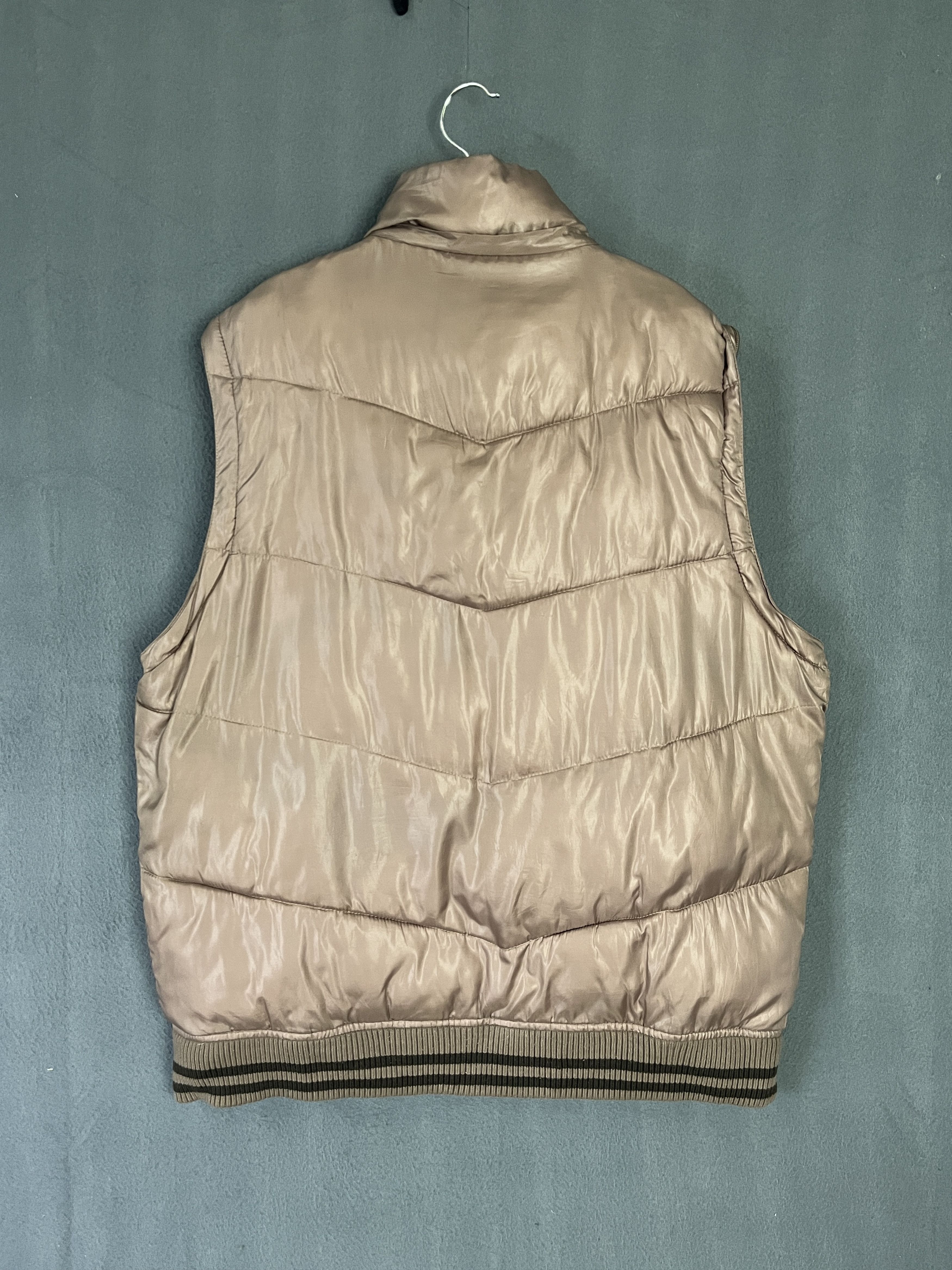 Converse Converse Puffer Down Detachable Sleeves Bronze Vest Jacket Size US L / EU 52-54 / 3 - 8 Thumbnail
