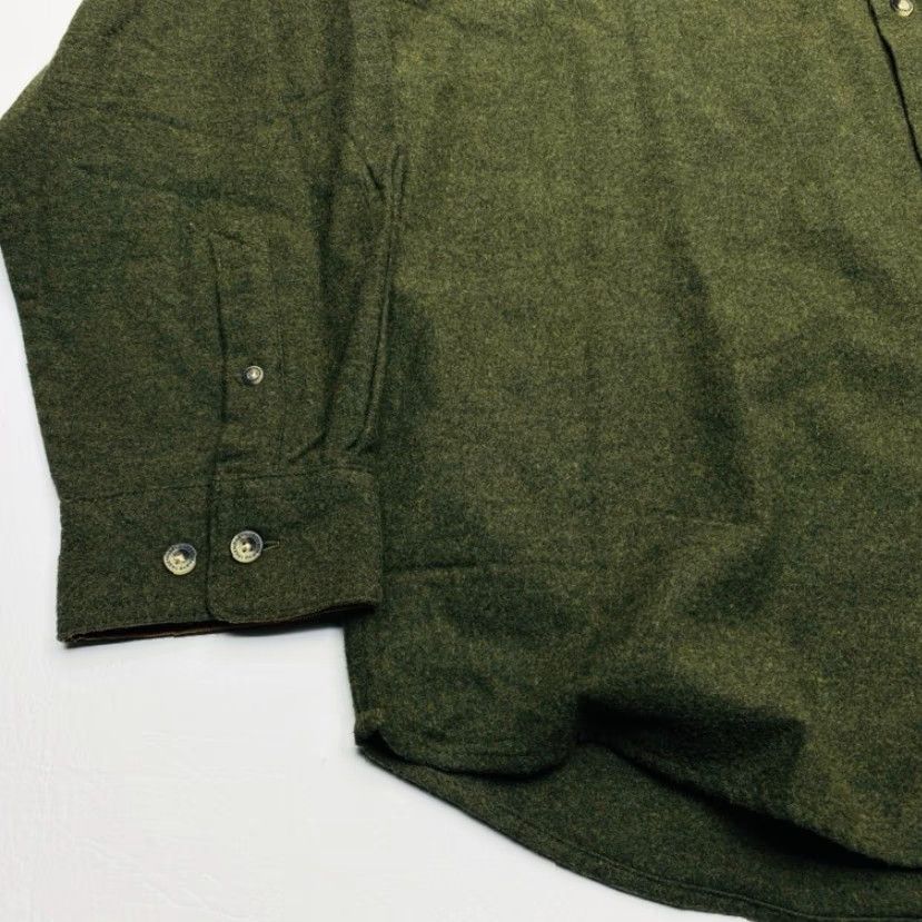 Vintage LEGENDARY WHITETAILS Buck Camp Flannel Chamois Shirt Mens XL Green NWT 8022 Buck Camp Flannel Chamois Shirt Mens XL Green NEW 8022 Size US XL / EU 56 / 4 - 3 Thumbnail
