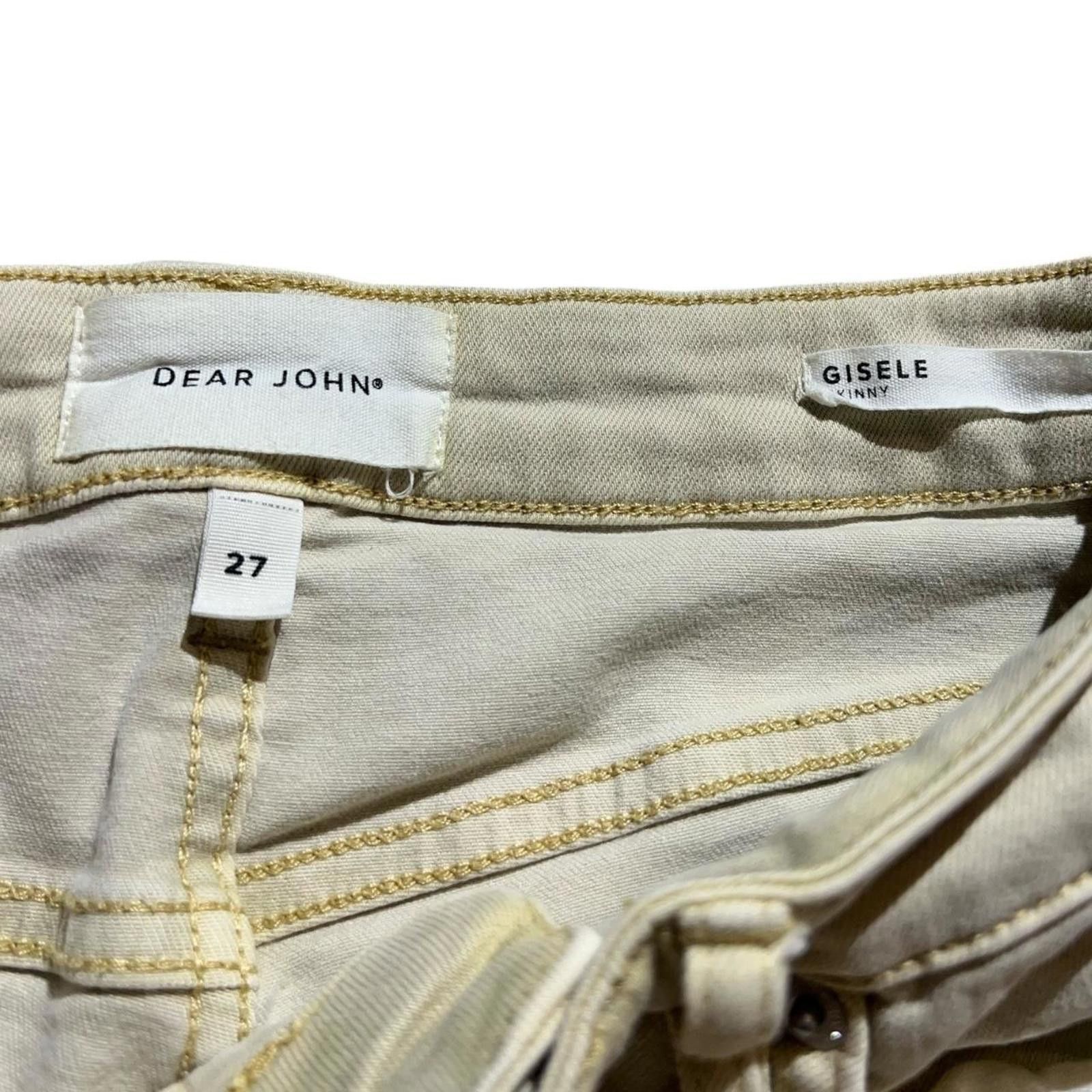 Other Dear John Gisele Skinny Jeans Chardonnay Size 27" / US 4 / IT 40 - 5 Thumbnail