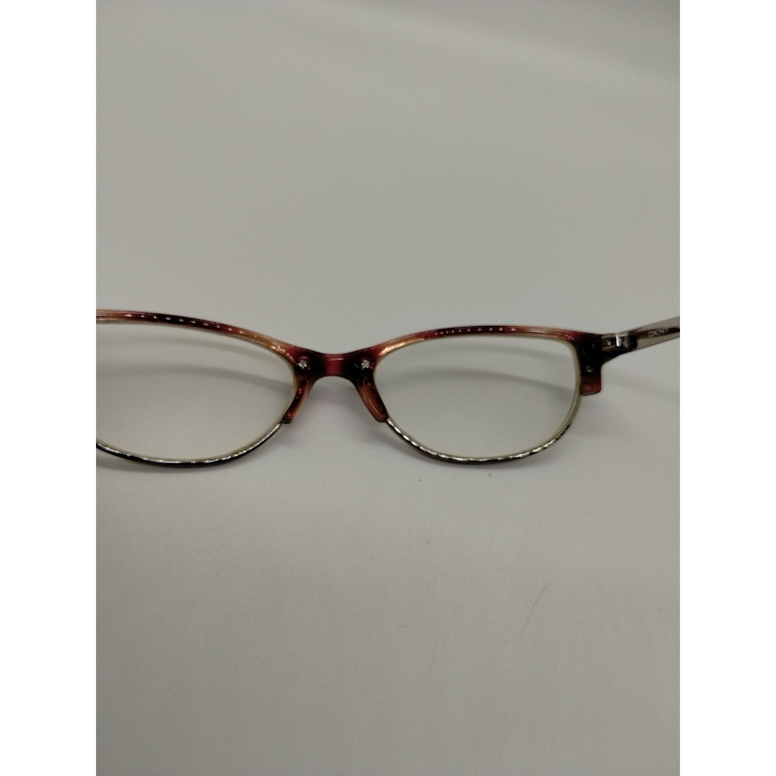 DKNY DKNY Eyeglass Frames DY4622-3540 Pink Brown Tortoise Silver Size ONE SIZE - 8 Thumbnail