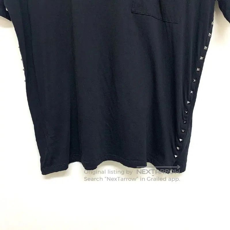 Valentino Valentino Black Cotton Men's T-Shirt Size XL . Size US XL / EU 56 / 4 - 6 Thumbnail