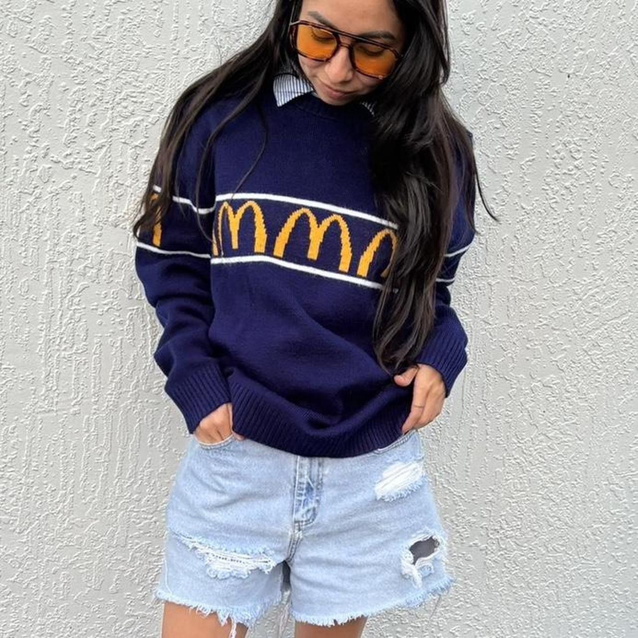 Vintage Vintage McDonald’s Sweater Size US L / EU 52-54 / 3 - 1 Thumbnail