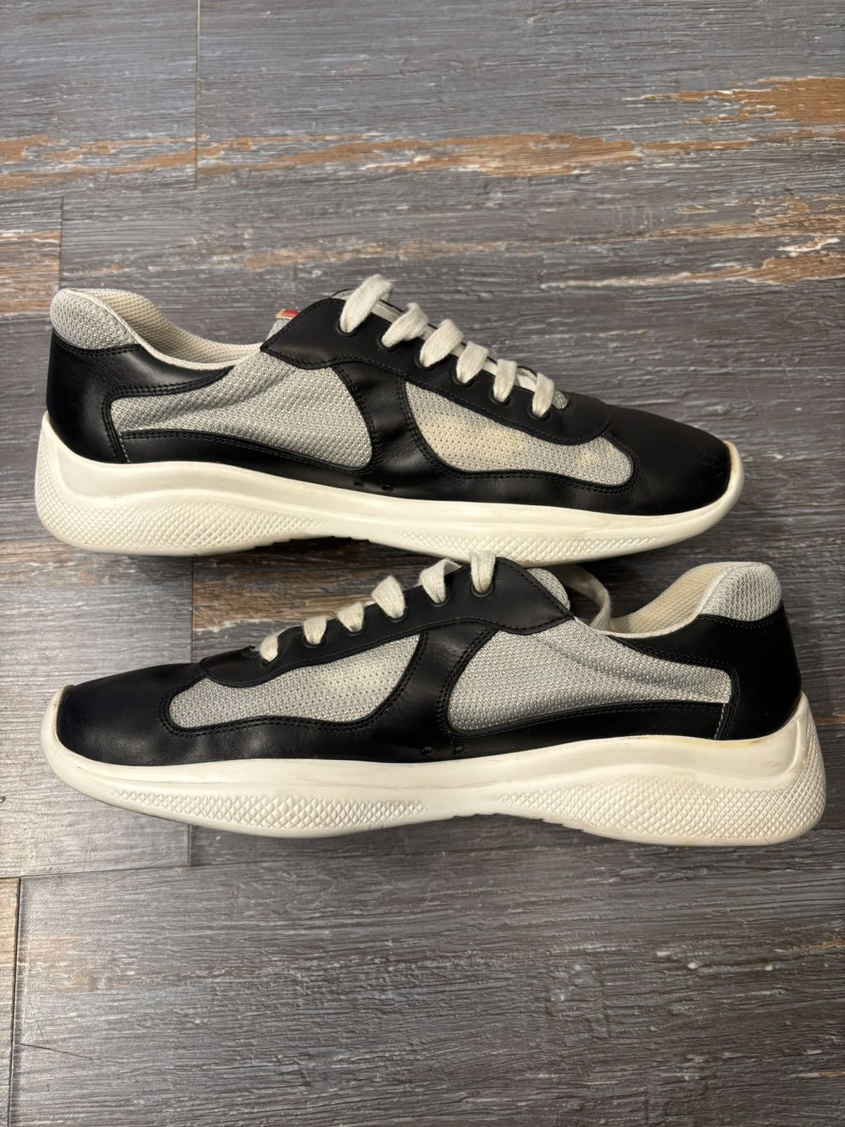 Prada Prada Americas Cup Black Leather size 10 Size US 10 / EU 43 - 5 Thumbnail