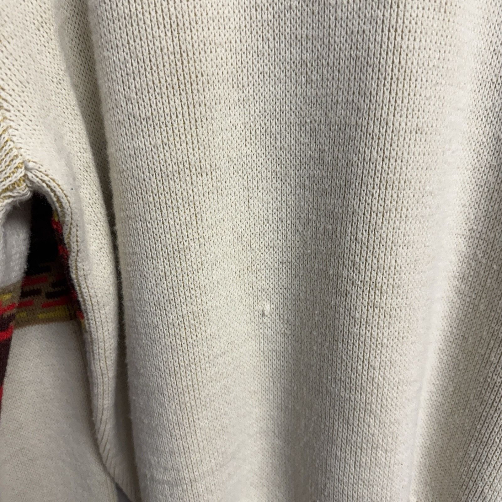 Vintage Vintage Victoria Dry Goods Aztec Sweater Adult Large White Size US L / EU 52-54 / 3 - 7 Thumbnail