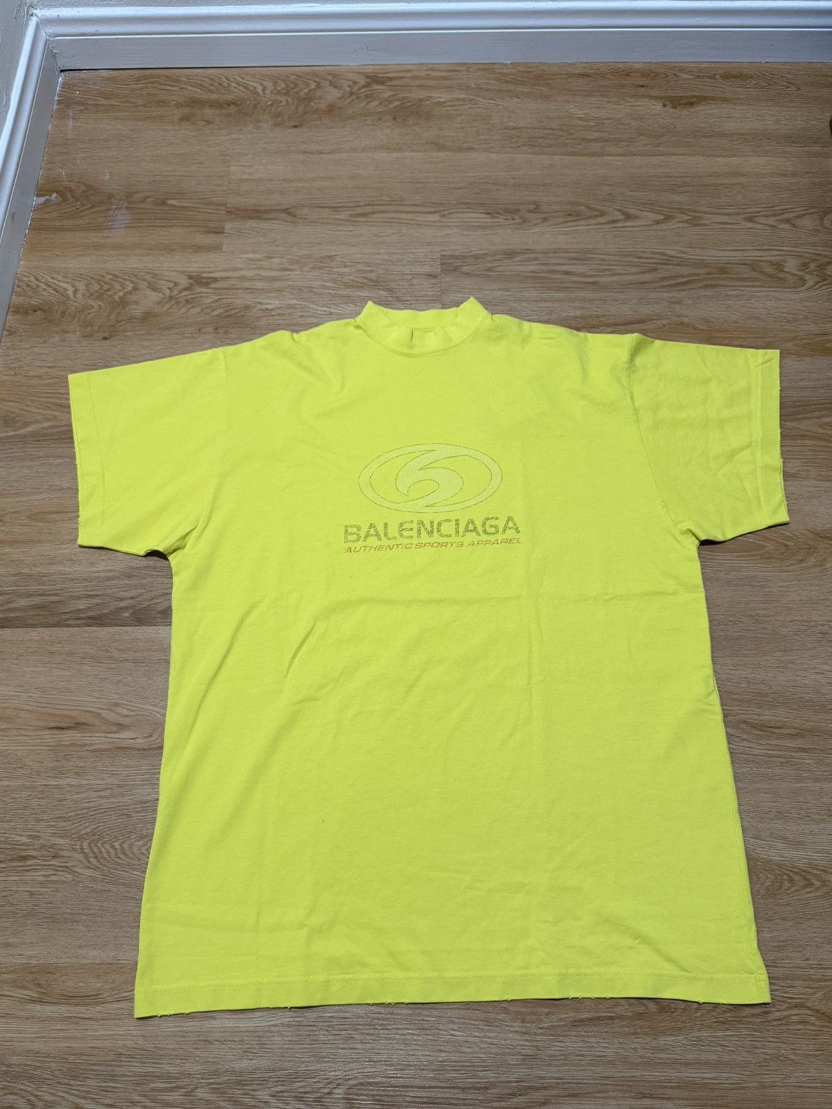 Balenciaga Balenciaga Ringer Yellow shirt Size US M / EU 48-50 / 2 - 1 Thumbnail