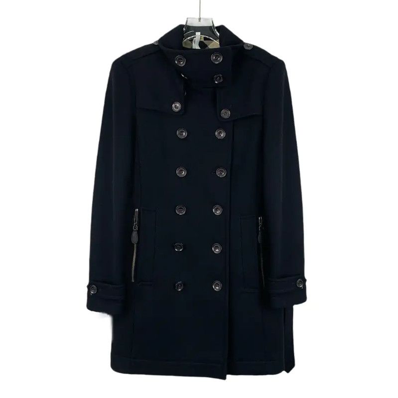 Burberry Black Wool Women's Coat