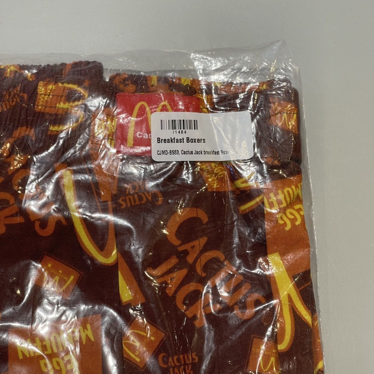Travis Scott Travis Scott x McDonald's Cactus Jack Breakfast Boxers Brown Size ONE SIZE - 4 Thumbnail