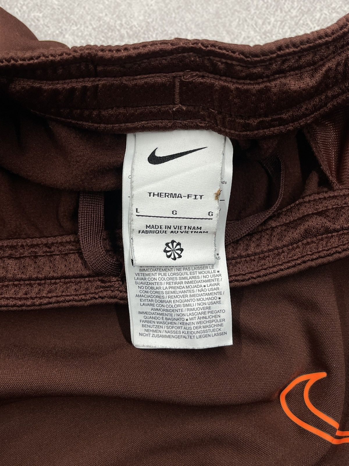 Nike Mens Nike Academy Therma Fit Sweatpants Brown Drill TECH ACG Size US 34 / EU 50 - 7 Thumbnail