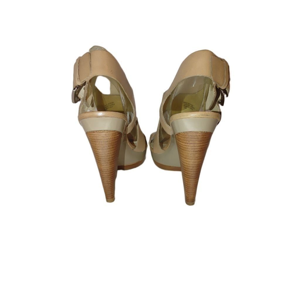 Michael Kors Michael Kors Carla Leather Platform Heel Size 10 Size US 10 / IT 40 - 4 Thumbnail
