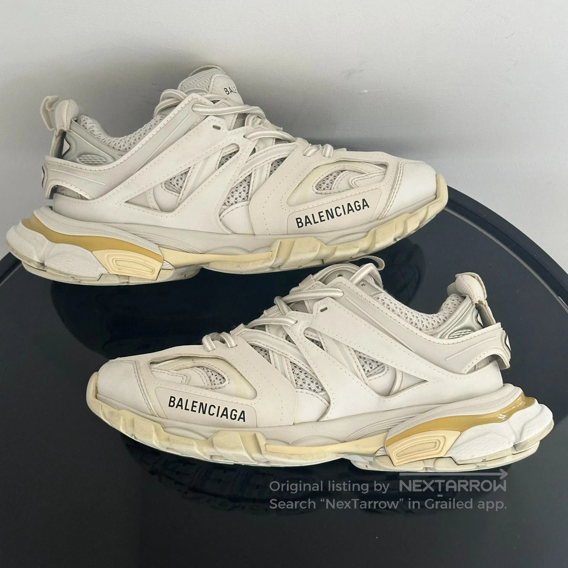 Balenciaga balenciaga track women's sneakers in white. Size US 7 / IT 37 - 4 Thumbnail