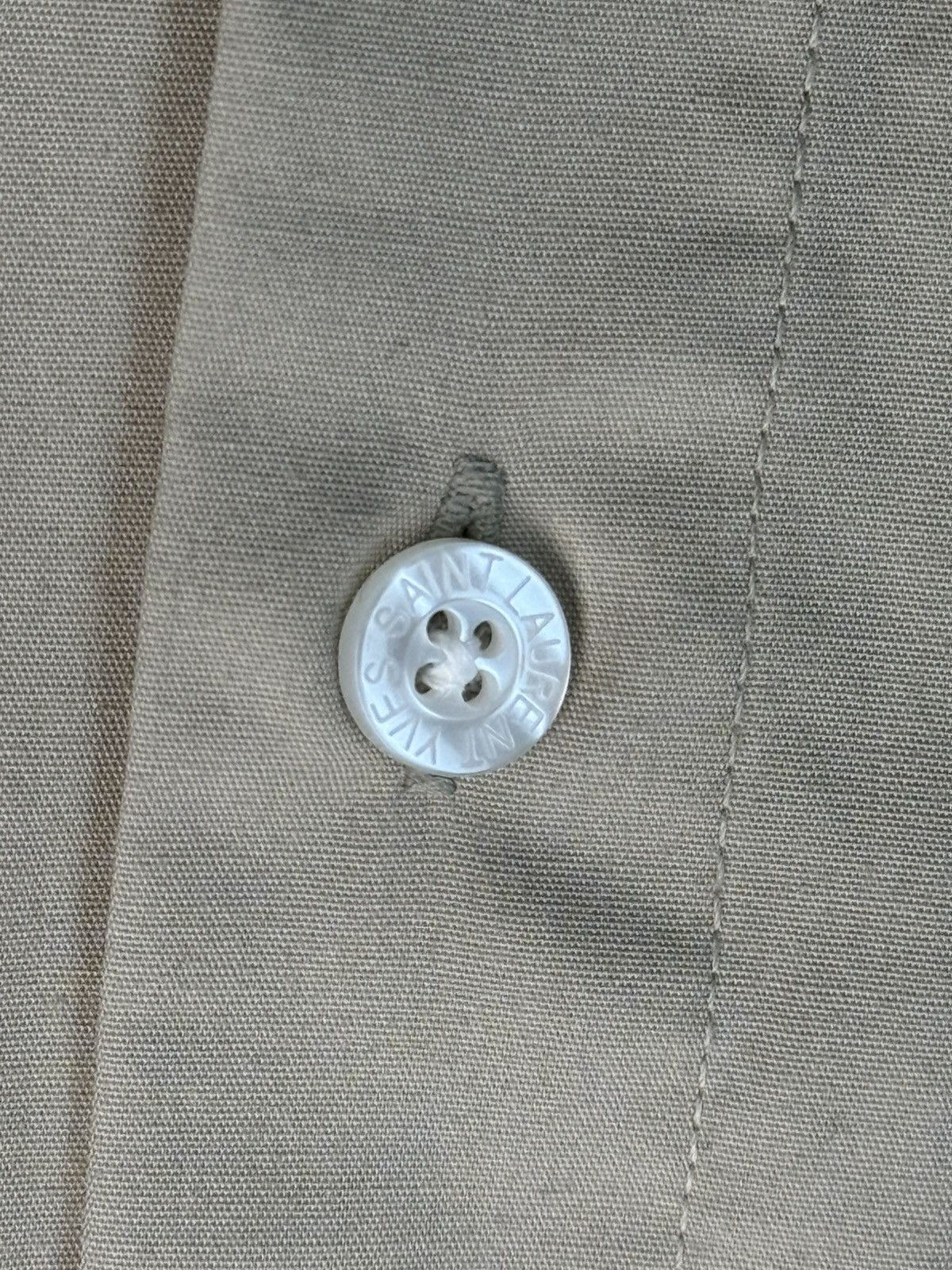 Summer YSL Shirt Beige Old Money