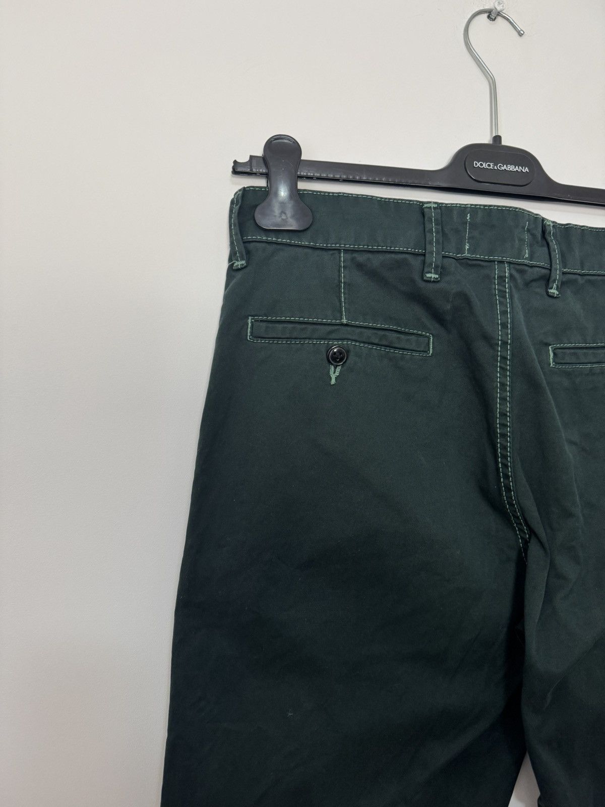Norse Projects norse projects aros heavy green pants pocket logo Size US 32 / EU 48 - 7 Thumbnail