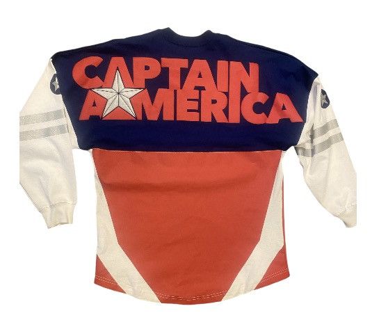 Designer × Marvel Comics Marvel & Spirit Jersey (Captain America) Shirt Size US XS / EU 42 / 0 - 1 Thumbnail