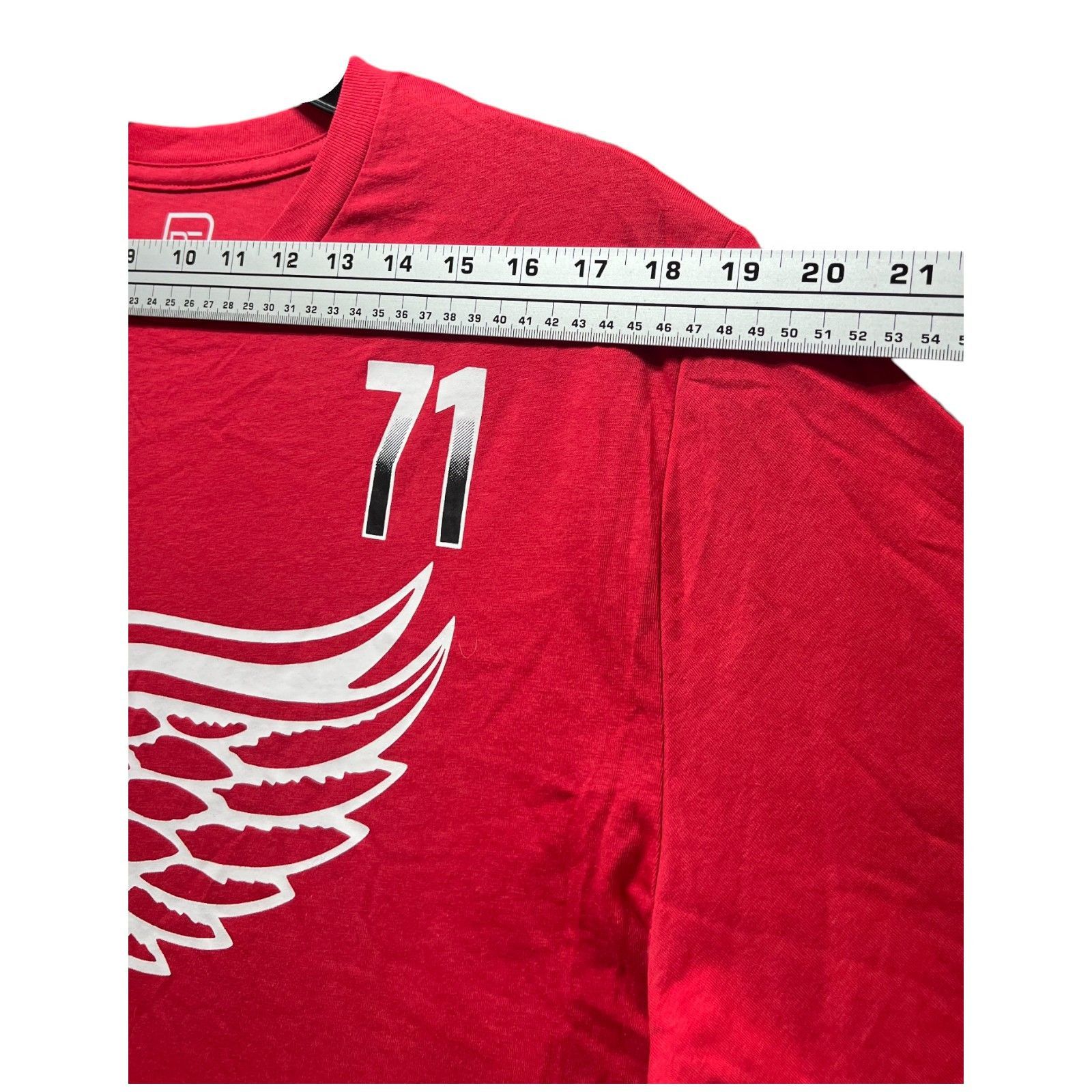 Other PROEDGE - Men's Detroit Red Wing T-Shirt - Red - Large (42/4 Size US L / EU 52-54 / 3 - 3 Thumbnail