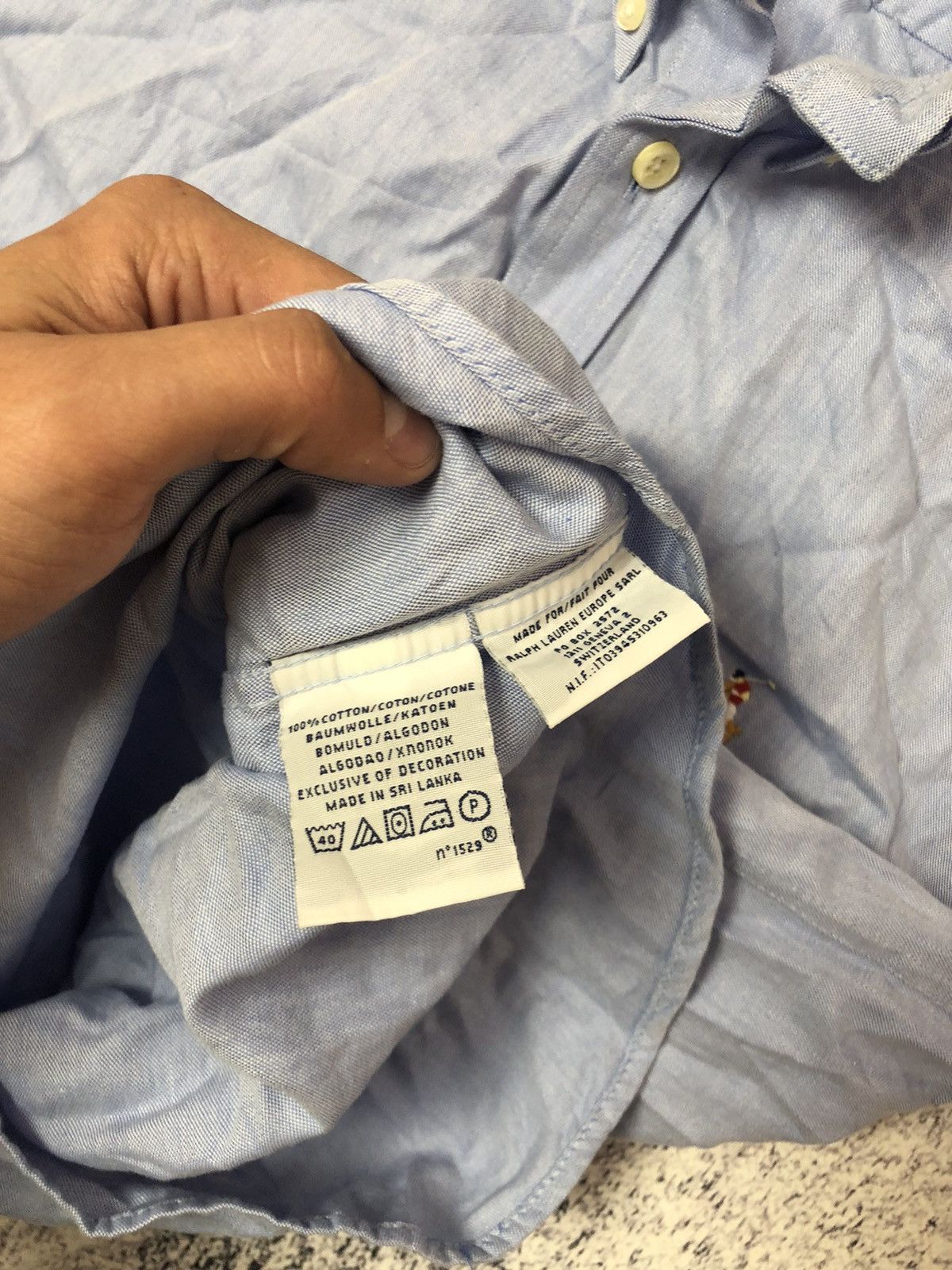 Vintage Vintage Men’s shirt Polo Ralph Lauren size s Size US S / EU 44-46 / 1 - 6 Thumbnail