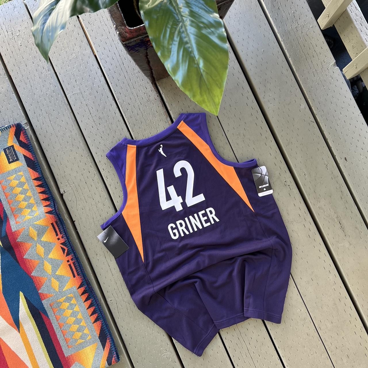 NBA × Nike Phoenix Mercury Nike Women's Swingman Jersey Size US L / EU 52-54 / 3 - 3 Thumbnail
