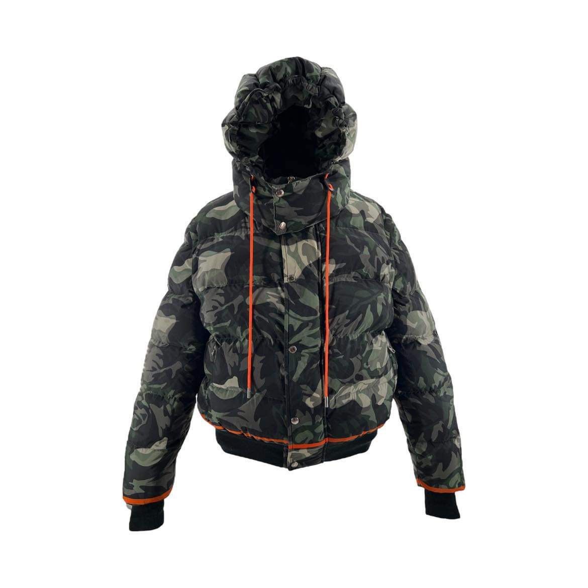 Alexander McQueen Rose Camo Puffer Down Jacket w/ removable Hood & Sleeves XL Size US XL / EU 56 / 4 - 1 Thumbnail