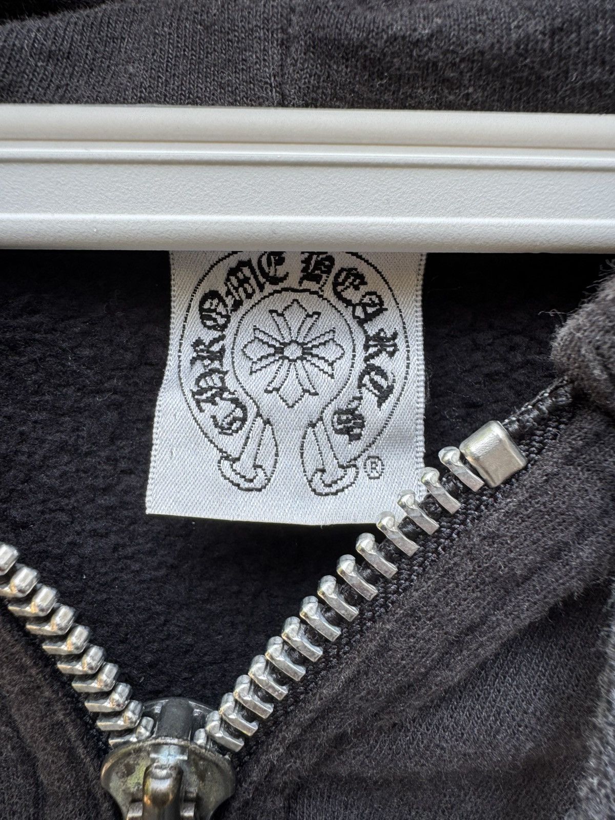 Chrome Hearts Vintage Chrome Hearts Leather Patch Horseshoe Zip up Hoodie Size US M / EU 48-50 / 2 - 4 Thumbnail