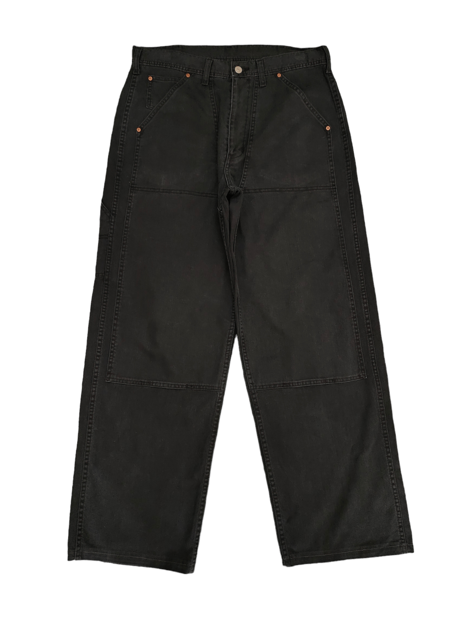 1990s Bobson Double Knee Baggy Denim Pants Wide Leg Jnco