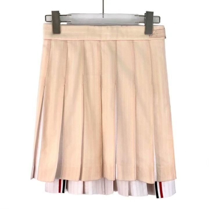 Thom Browne Thom Browne Wool Pleated Mini Skirt Size 36" / US 14 / IT 50 - 1 Thumbnail