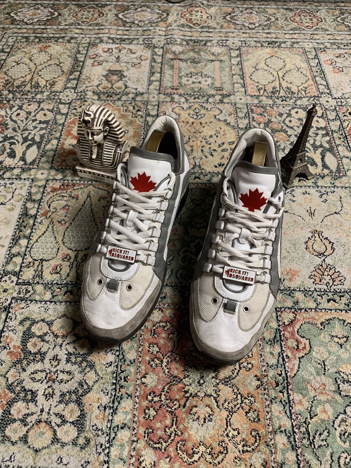 Dsquared2 × Vintage Vintage DSQUARED D2 Born To Rebel 1964 sneakers Size US 9 / EU 42 - 2 Thumbnail