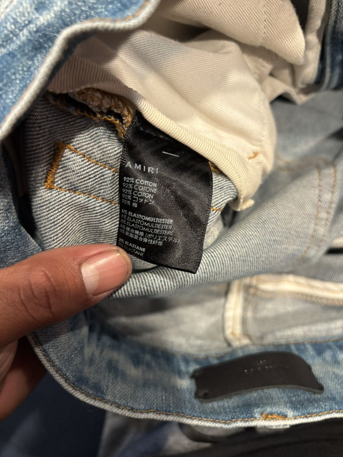 Amiri Amiri jeans Size US 30 / EU 46 - 12 Thumbnail