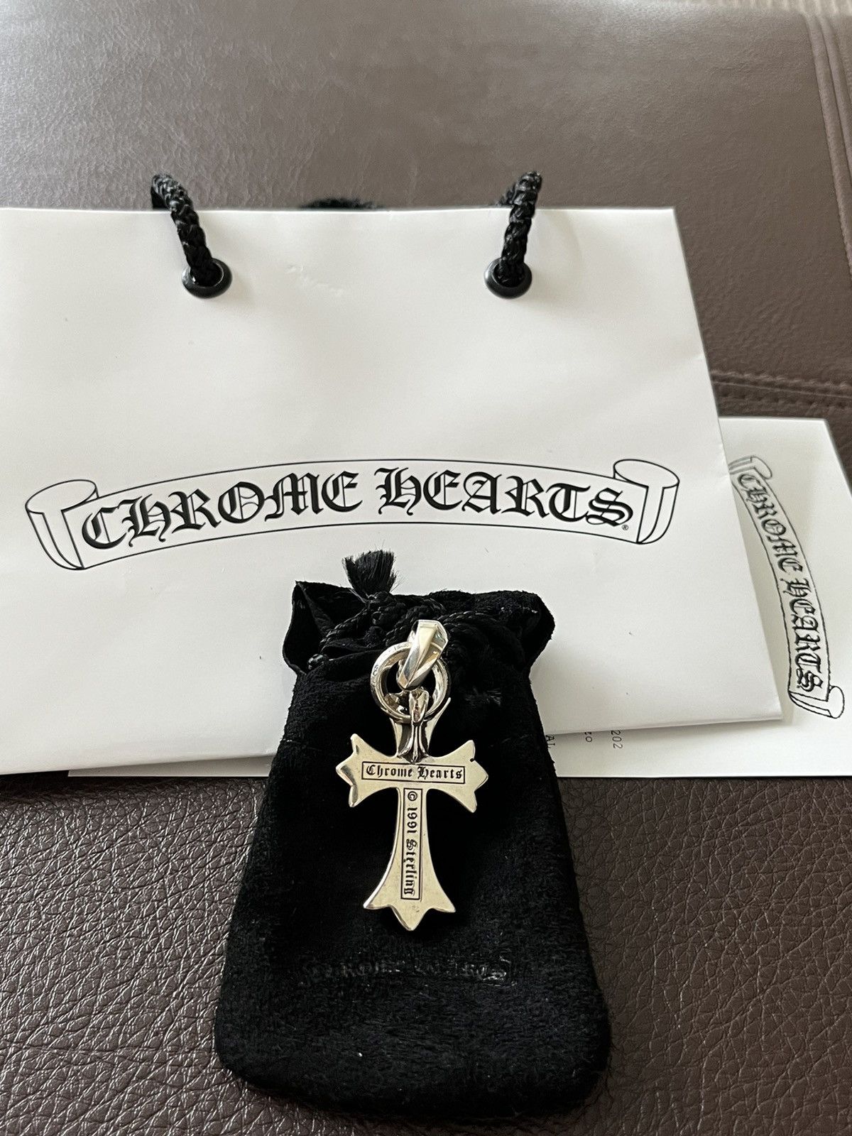 Chrome Hearts ♰ Chrome Hearts ♰ BRAND NEW Logo Cross Large Pendant Size ONE SIZE - 8 Thumbnail