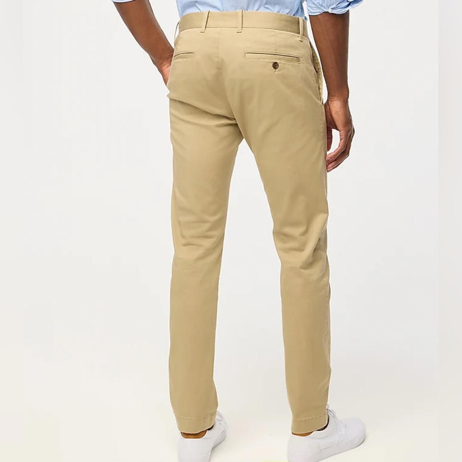 J.Crew J Crew Slim-fit flex chino pant Size US 33 - 4 Thumbnail