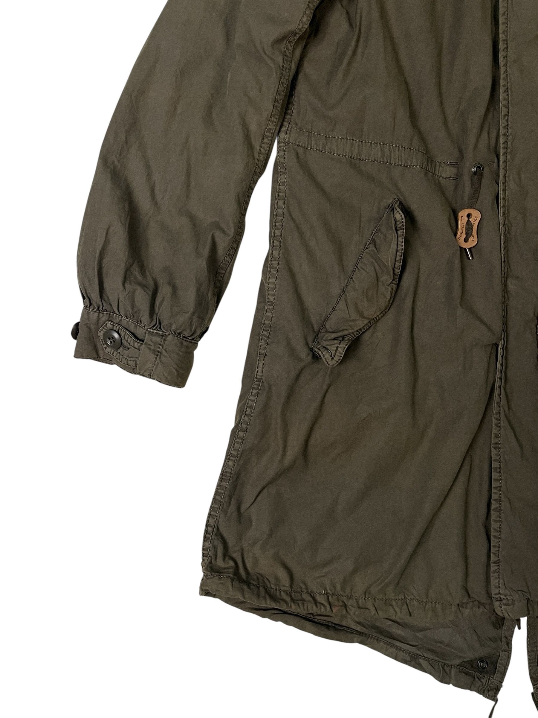 GOA G.O.A. Equipment Military Parka Racoon Fur Hooded Jacket Size US S / EU 44-46 / 1 - 5 Thumbnail